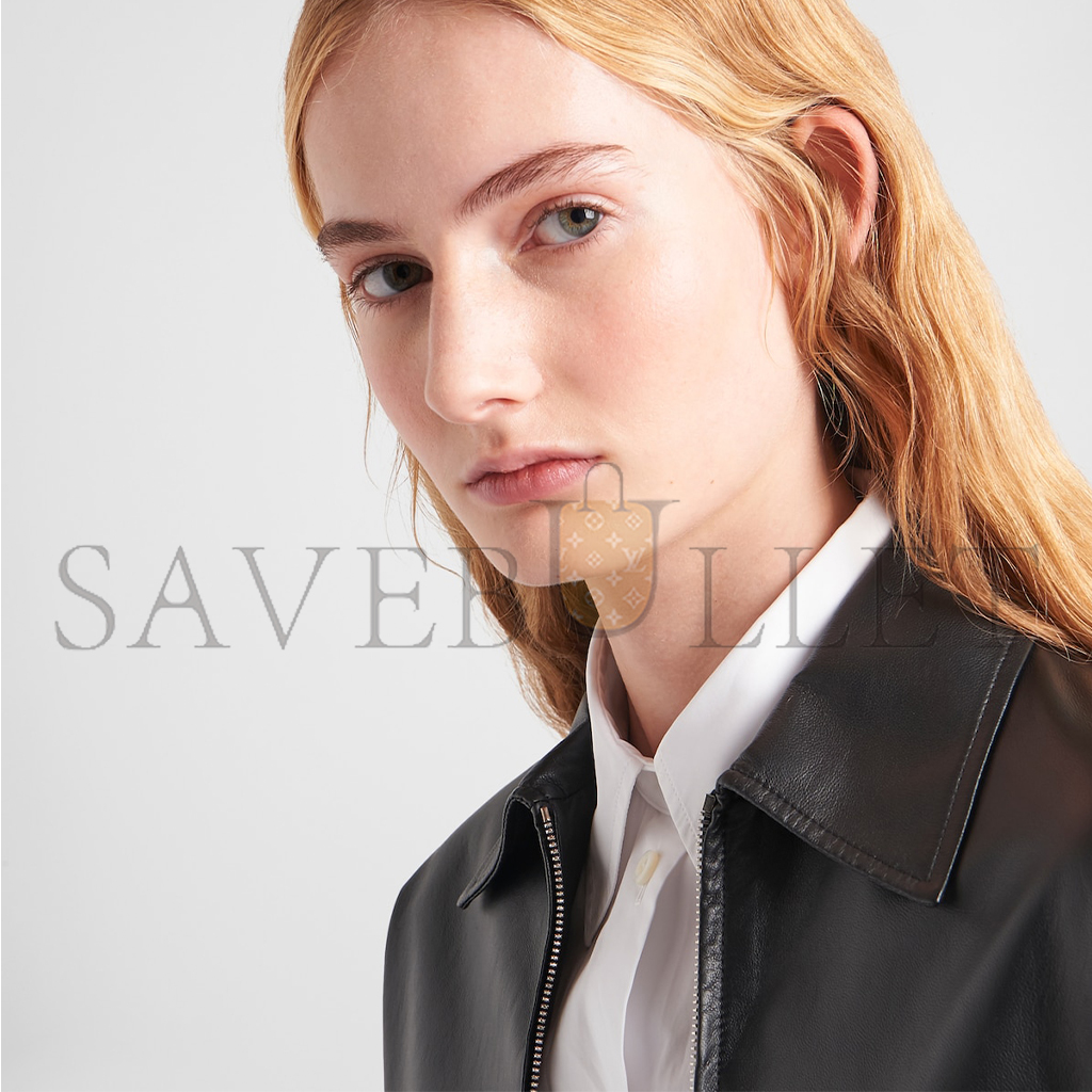 PRADA LEATHER JACKET 58A121 PRADA LEATHER JACKET 58A121
